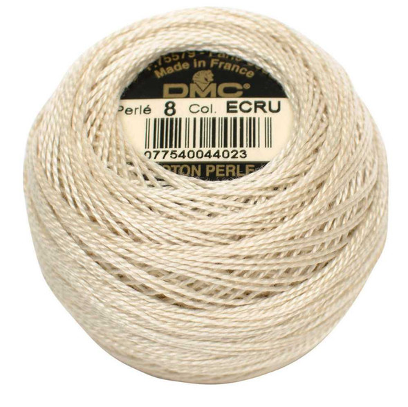 DMC Size 8 Perle Cotton Thread | Ecru | Size 8