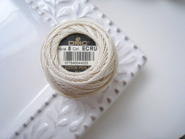 DMC Size 8 Perle Cotton Thread | Ecru
