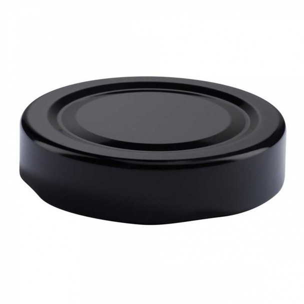 58TW Black Deepskirt Plastisol Lined Lids - 58DWO