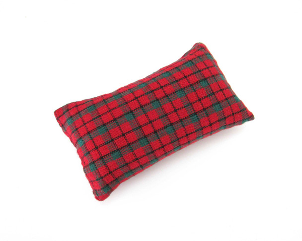 Emery Sand filled Pin Cushion - Christmas Plaids | Cotton Emery Pincushions Emery Sand filled Pin Cushion - Christmas Plaids | Cotton Emery Pincushions