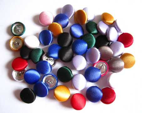 Satin Buttons | Buttons