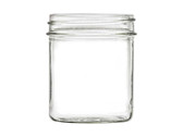 8 oz Straight Sided Mason Glass Jar with your choice of lid - Made in USA | Jars