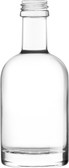 50 ml Nordic Glass Liquor bottle with Lid- 1.7 oz Heavy Bottom