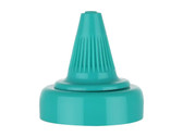 38/400 Teal Twist Open/Close Cap with Heat Seal Liner for Honey and Sauce Bottles