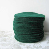 Hunter Green Felt Circles | Fabric, Fabric Circles