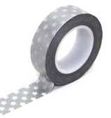 Silver Star Washi Tape - 15 m | Tapes