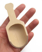4" Wood Scoops | Jar Accessories