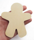 Wooden Ginger Bread Man Cutout | Wood Cutout Shapes