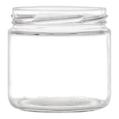 12 fl oz Glass Salsa Jar without Lid 