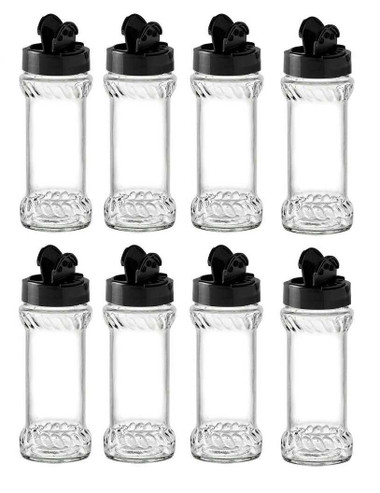 https://cdn11.bigcommerce.com/s-1ybtx/products/846/images/6053/Set-of-8-64-oz-Glass-Spice-Jars-with-Shaker-Fitment-and-Black-Caps_2623__49725.1699988410.380.500.jpg?c=2