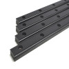 Lot of (4) Linear Motion Guide Rails 26 Inches Long Pitch 60.30mm