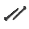 Philips Head 2" Black Steel Drywall/Wood Screws Countersunk(Flat) PH3 (3000)