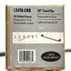 Luxart L24TB-ORB Feliciana/Heiress Bathroom Oil Rubbed Bronze 24" Towel Bar