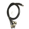 (5) NEW Wilson 999184-001 N-Male to SMA-Male 3' Black Coax Adapter Cables