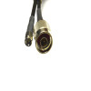 (5) NEW Wilson 999184-001 N-Male to SMA-Male 3' Black Coax Adapter Cables