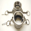 NEW 2 SFI D-200 Seal-Fast Type D Straight 2" Stainless Steel Cam Groove Couplers