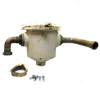 Josam 61074 4" Industrial Top Access In-Line Type Cast Iron Solids Interceptor