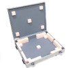 Silver Textured Aluminum 31.5" L x 26" W x 5.75" H Storage/Travel/Road Case