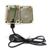 Tibox TJAG0811 Grey Enclosure Base w/ 5.5" SVT  3x19 AWG 300V Cord (10)