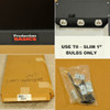 Production Basics 8504 36" 3x T8 Fluorescent Overhead Light Fixtures (2)