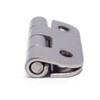 Heavy Duty 1-3/8" x 1-5/8" Stainless Steel Rounded Butt Hinges (10)