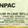 Enpac Spillpal 5765-YE 4 Drum Spill Containment Pad Pallet 30 Gallon 2' x 8'