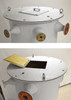 Diamond-Fiberglass TCO Target Water Cooling Storage Tank 183-Gal Dia:2'-6" Ht:5'