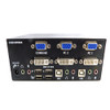 StarTech SV231DDVDUA 2-Port DVI VGA Dual Monitor KVM Switch USB w/Power Supply
