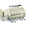 SMC Solenoid Valves w/Manifold (8)VQ1201NR-5 & (4)VVQ1000-P-1-C6