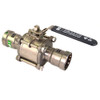Viega 28504 MegaPress 3-Piece Ball Valve - Press Connection 1-1/2"