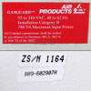 Air Products Gas Guard Gasguard 500 Control Panel Controller No Display - Parts