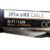 Accu-Cable AC3PDMX25 25' Male To Female DMX XLR Cables 3-Pin (3) Accu-Cable AC3PDMX25 25' Male To Female DMX XLR Cables 3-Pin (3)