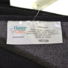 HappyChef HC129 Black Denim & Natural Mulberry Bistro Apron (10)