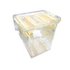 Shin-Etsu MW300G-A FOSB Clear 300mm/25 Capacity Wafer Shipper w/MW300G-C Top