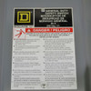 Square D D322N Safety Switch 60 Amp 240V E2 60A Enclosure