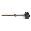 Industrial 10" Travel 2mm Pitch 0.50" Shaft Diameter Ground Ball Screw Assembly