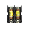 Gould Shawmut 60312J 2 Pole Fuse Holder w/(2) Cooper Bussmann LPJ-15SP 15A Fuses