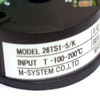MSYSTEM 26TS1-5/K Isolated Thermocouple Transmitter 4-20mA DC Signal 12-32VDC