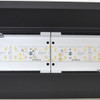 AmerLux APN-21338 Gruv Flare 95.68"L Regressed Linear LED 3500K Black 120/277V