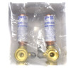 IPS MBFR1211HA 2-Box Washing Machine Outlet Box w/Arrester Valves 1/4 Turn