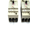 Mitsubishi NF50-SVFU No-Fuse Circuit Breakers (2) 5A and (1) 20A