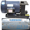 Leeson N184T34FB1D AC Motor 5HP 3PH 230/460VAC w/ Frame