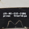 Festo LFR-M2-G1/2-C10RG Filter Regulator Assembly w/ Valves, Switches, and Coil
