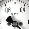 Baumer EN 837-1 Vacuum Gage -1-1 bar and EN 837-1 Pressure Gage 0-6 bar Gauge