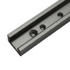 Aluminum 29.75" Linear Guide Rail w/ (2) 3.75"L Roller Bearing Carriage Blocks