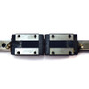 THK Linear Motion Guide LM Slide Rail 51-3/4" w/ (2) SR20W Ball Bearing Blocks