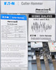 Eaton Pow-R Line Switchboard 800A 208Y/120V +13pcs 3phase MCCB Breakers 50A-200A