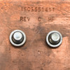 Solid Copper 10.5"L x 3" x 1/4"T Busbar 11-Hole 1.75"H for Grounding/Connections