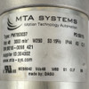 MTA Systems Type PM78D037 48VDC Motor w/ 17:1 Gearbox and Encoder