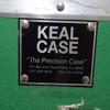 Keal Case 97"L x 49"H x 28"W Green ATA Multimedia Transport Road Box w/ Foam